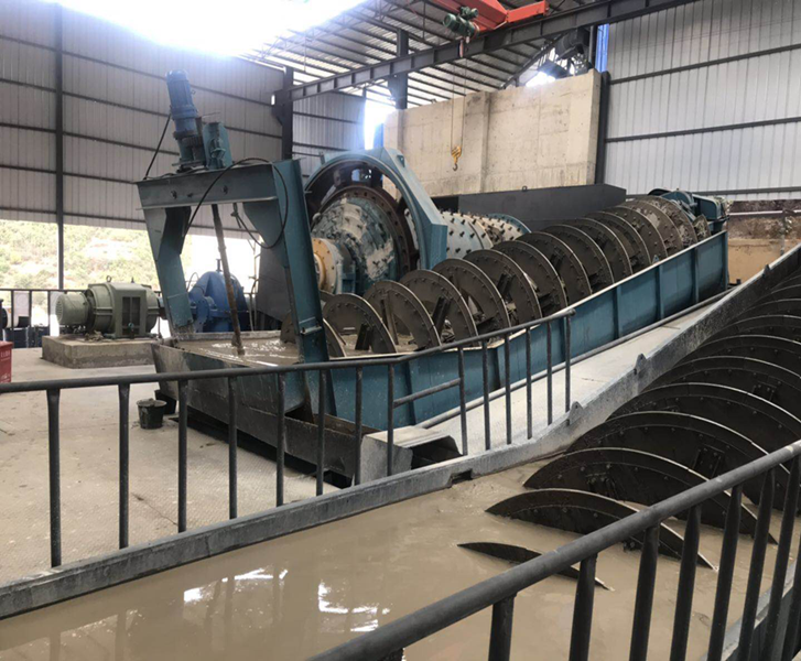 螺旋分级机现场